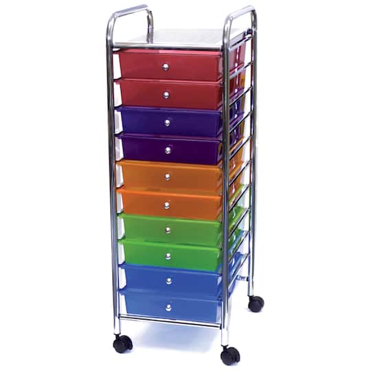 Storage Studios Home Center 10 Drawer Rolling Cart Michaels